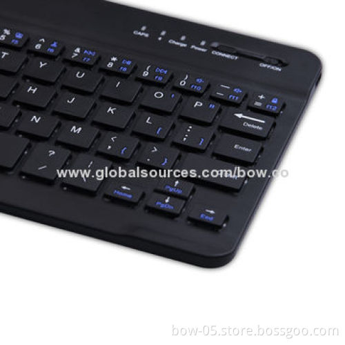 Universal Wireless Bluetooth Keyboard for 7" Tablets,Android/Windows/iOS